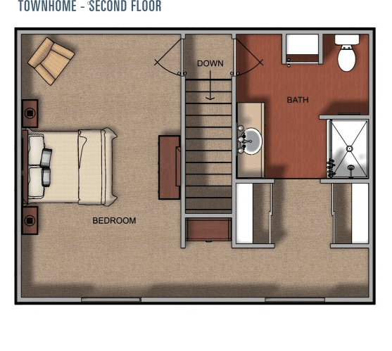 Townhome - Second Floor